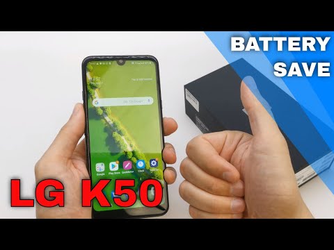 LG K50 Power Saving Mode / Save Battery Life in LG K50