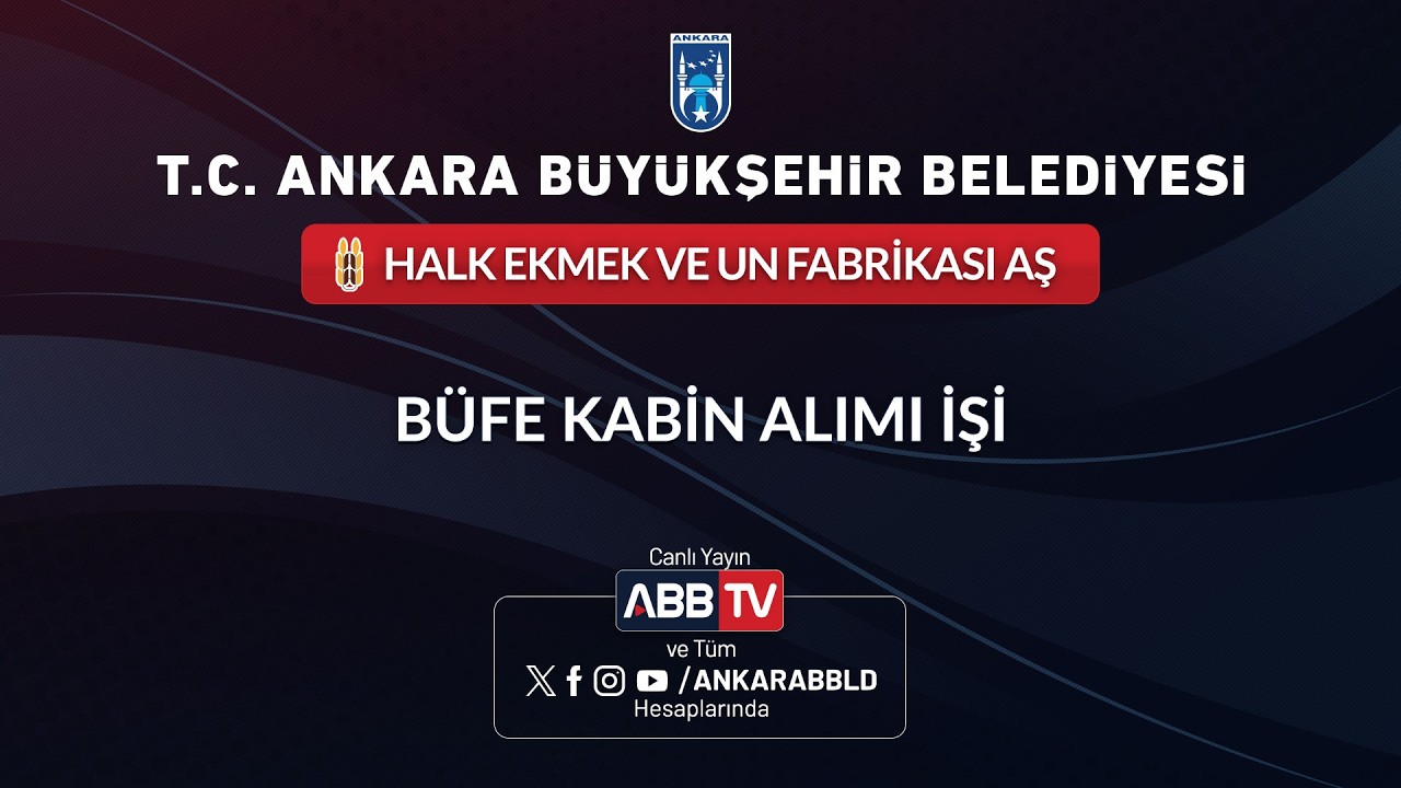 HALK EKMEK VE UN FABRİKASI AŞ - Büfe Kabin Alımı İşi