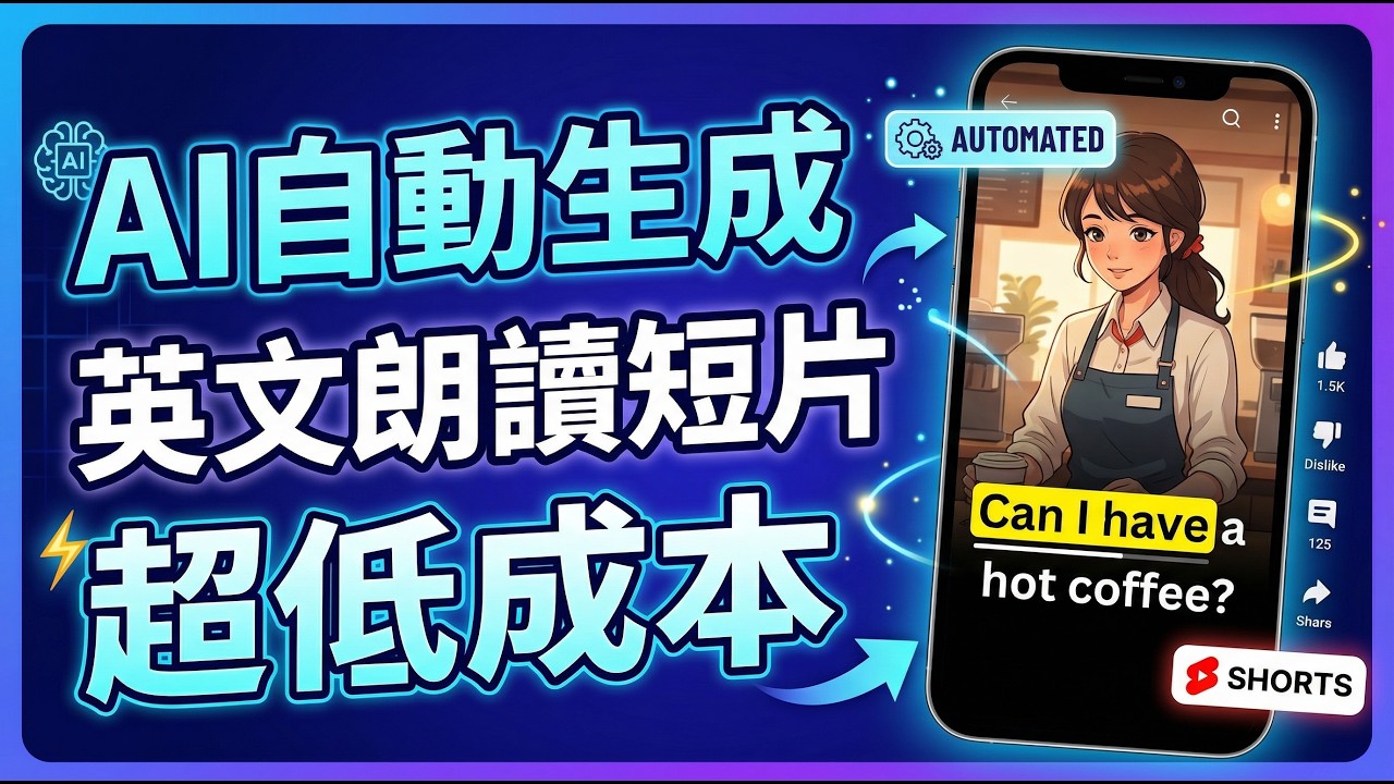 如何利用 AI 自動化工作流打造高效的英文教學影片