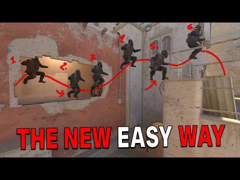 Fastest Way to MASTER the CS2 Mirage Window To Cat Jump in 4 Steps