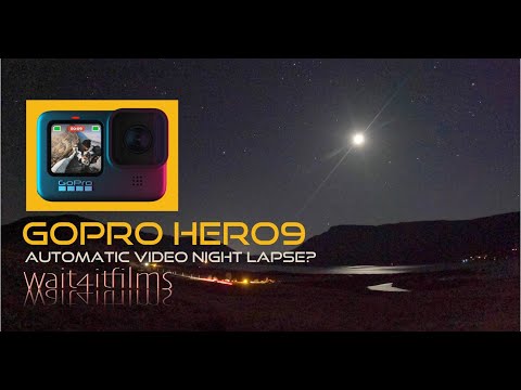 Gopro 9 Automatic Night Lapse Video?