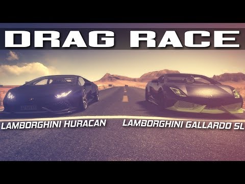 7777HP LAMBORGHINI GALLARDO SL VS 2000HP LAMBORGHINI HURACAN DRAG RACE