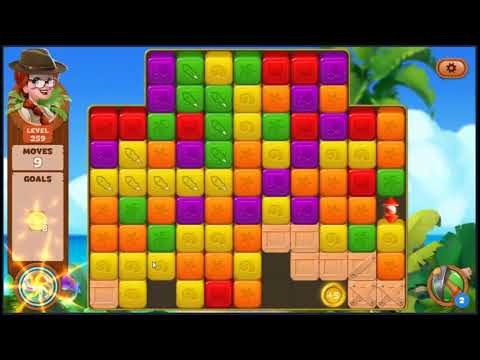 Lost Island Blast Adventure Level 259 - NO BOOSTERS 🏝️ | SKILLGAMING ✔️