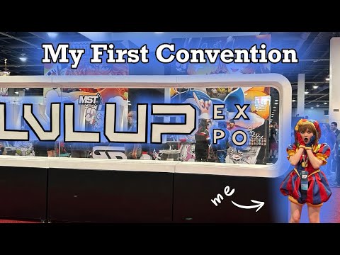 My First Convention!: LvL Up Expo 2025 (Cosplay Vlog)