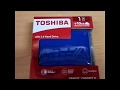 Внешний жесткий диск TOSHIBA HDTC810ER3AA - відео