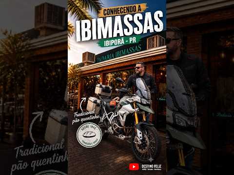 Conheci a Padaria Ibimassas em Ibiporã de Tiger 900