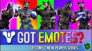 Got EMOTES? //WHERE Do You Get ALL EMOTES in Destiny 2?