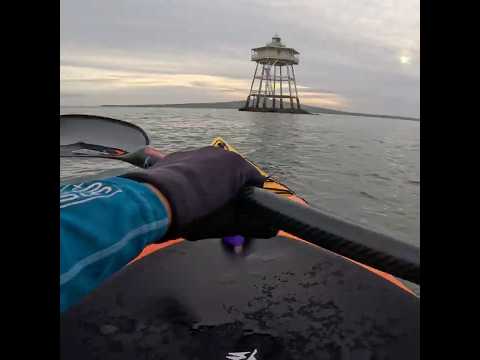 Very rare wooden lighthouse #seakayaking #lighthouse #phare #newzealand
