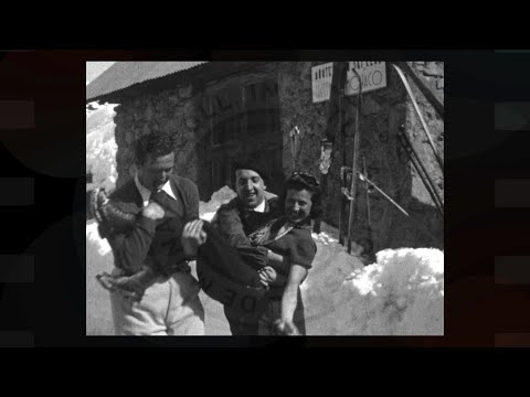 Monaco en Films : Monte-Carlo Ski Club à Beuil. Fin années 1930. 9,5 mm, NB. Collection Badia