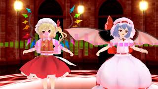 【東方MMD】スカーレット姉妹でからくりピエロ
