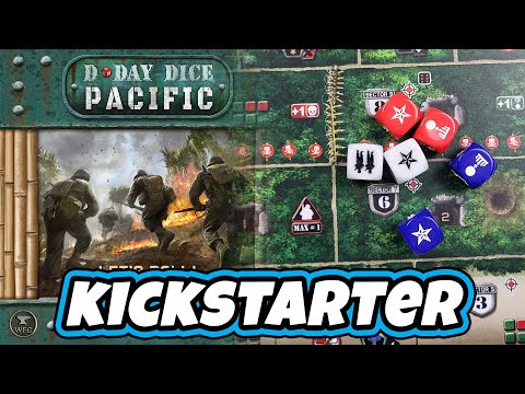 D-DAY DICE: PACIFIC | Kickstarter Preview
