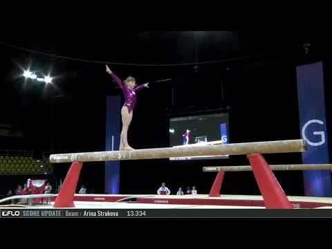 Elena Gerasimova Beam 2017 Junior Gymnix