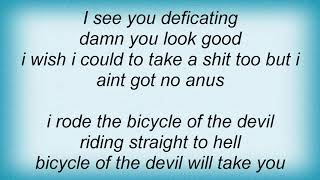 Scissor Sisters - Bicycling With The Devil Lyrics