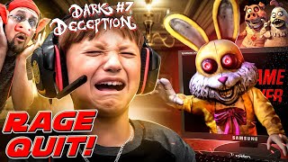 The Joy Joy GANG made Chase RAGE!  (FGTeeV the Glitching Pig: Dark Deception #6)