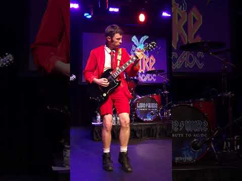 Josh Genito from Live Wire - A Tribute to AC/ DC Playing "Shake a Leg"