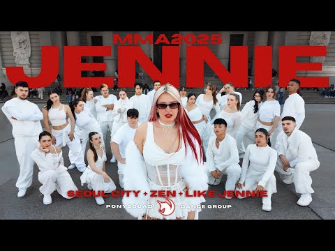 [K-POP DANCE IN PUBLIC ONE TAKE] MMA2025 || JENNIE - Seoul City + ZEN + like JENNIE || By PonySquad