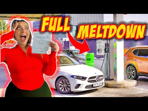 Full Meltdown First Time Driving After Passing Driving Test