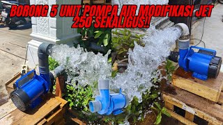 Download lagu GAK CUKUP 1, TAPI 5 UNIT SEKALIGUS!! POMPA AIR MODIFIKASI JET 250 GACOR!! | PAK TRI HARYONO, CILACAP mp3