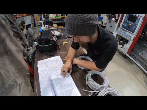 Traub TNC65 $1 first fix wiring