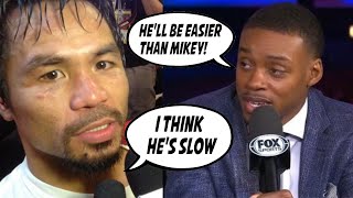 Manny Pacquiao vs Errol Spence Jr - Passing of The Torch?