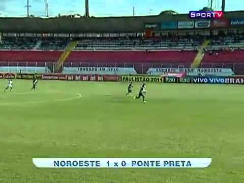 Noroeste 1 x 0 Ponte Preta [PAULISTÃO 2011]