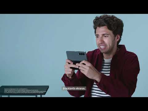 Galaxy Fold4: puikiai tinka žaidimams