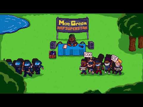 Moe Green - Playin' (feat. Siddiq & A2thaK) (Visualizer)