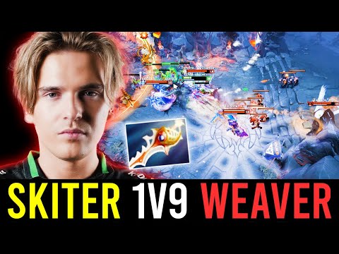 "WHEN SKITER WEAVER STARTS TO 1V9 TUNDRA ESPORTS.."