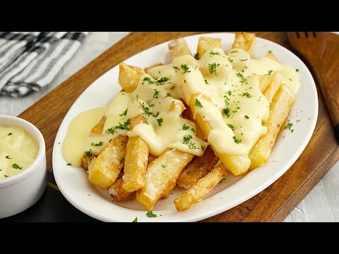 Homemade Cheesy Chips Recipe | The Best Cheesy Fries