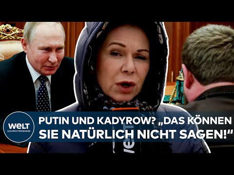 UKRAINE-KRIEG: Putin und Kadyrow? "Das können sie natürlich nicht sagen!"  I WELT Interview
