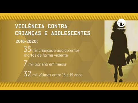 Audiência traz números sobre violência contra crianças - 09/12/2021