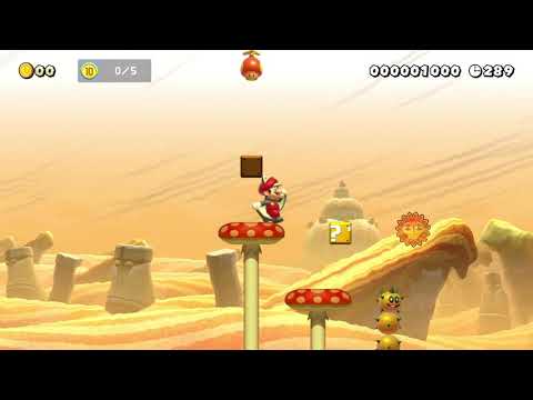 Windy Pyramids by peachyguru 🍄 Super Mario Maker 2 ✹Switch✹ #ayv