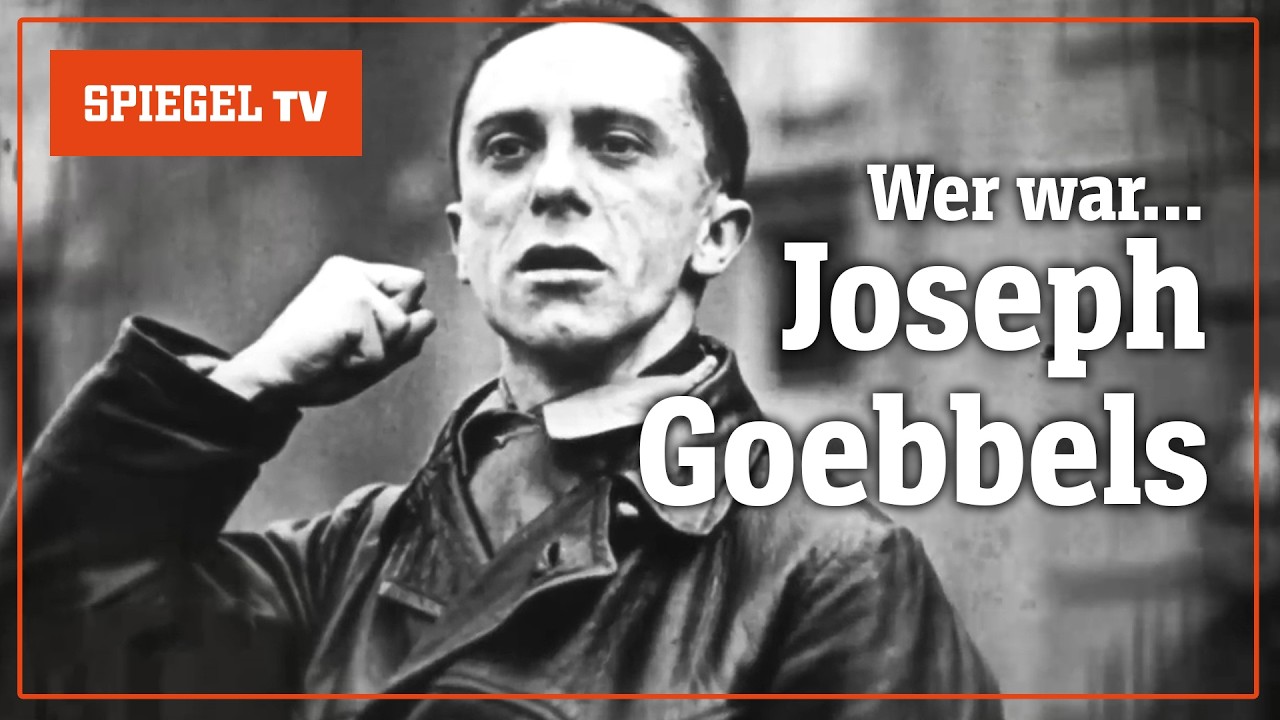 Wer war Joseph Goebbels? – Der Lautsprecher des Dritten Reichs | SPIEGEL TV