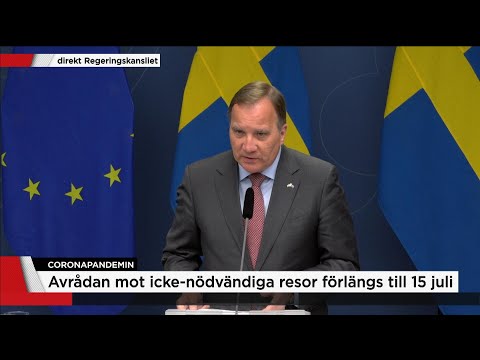 Statsminsitern: Så långt får du resa inom Sverige – under speciella former - Nyheterna (TV4)