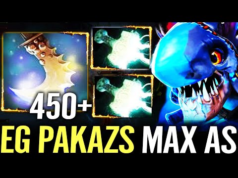 🔥 EG PAKAZS Mjollnir Slark 450+ Agi Carry— 700AS 0.2SEC Max Speed 100% NAGA Counter Dota 2 Pro
