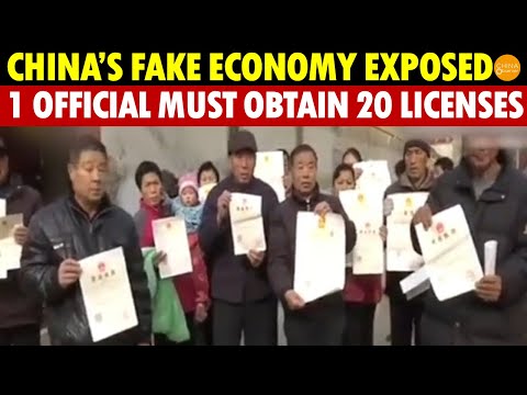 China’s Bustling Fake Economy Revealed: A Village Official Must Obtain 20 Business Licenses