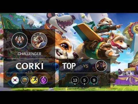 Corki Top vs Kled - KR Challenger Patch 9.15