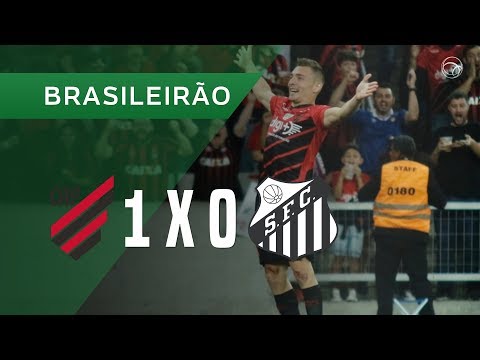 Athletico Paranaense 1-0 Santos (Campeonato Brasil...