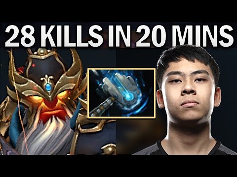 OG.ANA EMBER SPIRIT 28 KILLS IN 20 MINS - DOTA 2 GAMEPLAY