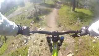 preview picture of video 'Kona Bike Park Levi July 2014'