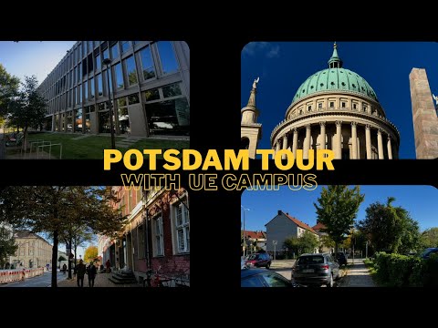 ✨ Exploring Potsdam City & UE Campus | Full Vlog Tour of Potsdam, Germany 🎓🌆