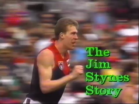"Dublin's Jim" - Jim Stynes 1991 Australian Football Video