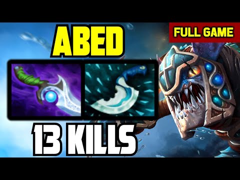 MID Slark BOTTLE Rush NEW META - Abed PICKS Mid Slark vs Viper