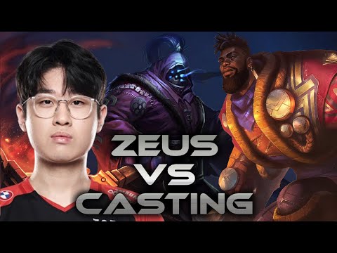 T1 Zeus Jax Vs GEN.GA Casting Ksante Top Lane KR Challenger Elo Season 13 Patch 13.4
