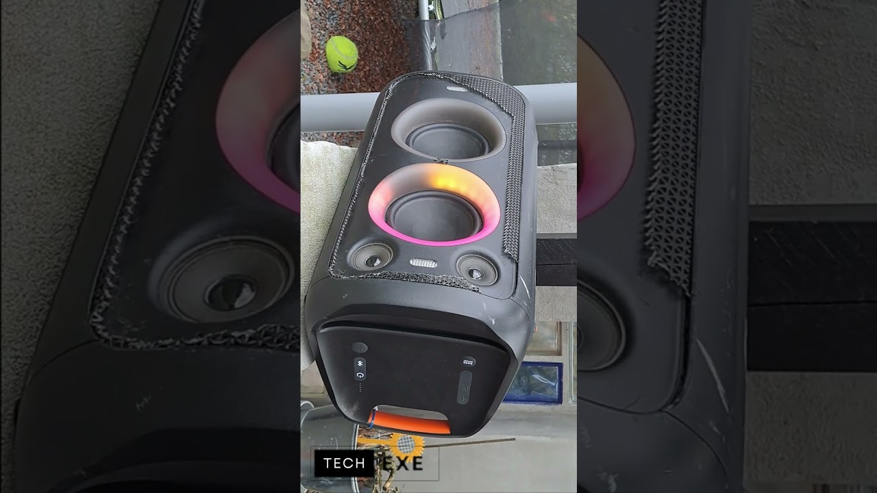 JBL PARTYBOX 100 WOOFER TEST🔥 |  Clean Bass JBL Partybox 100 #jbl #shorts