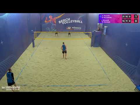 14:35 A. Pasazhin / D. Svyrydenko - I. Skrynnik / M. Horobets 09.02.2023 | Winners Beach Volleyball