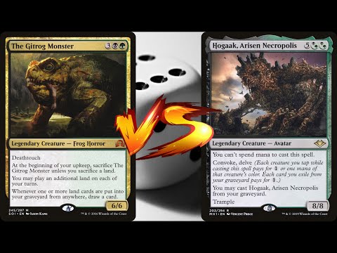 Relic Fest Round 4, Table 1 - Gitrog VS Hogaak - MTG EDH Duel Commander Cartes Magic