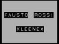 Fausto Rossi - Kleenex 
