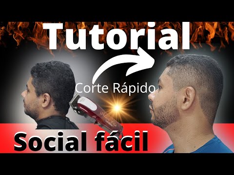 TUTORIAL DE CORTE SOCIAL PARA APRENDER RÁPIDO E FACIL
