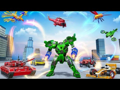 MULTI ROBOT TRANSFORM GAME TANK ROBOT CAR GAMES 2021 ANDROID LAVEL UP